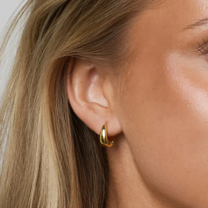 Hovedbilde HEDVIG - CLASSIC WIDE HOOP EARRINGS STAINLESS ...