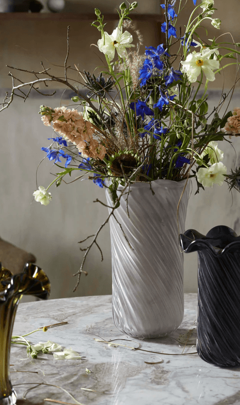 Helle Vase Offwhite