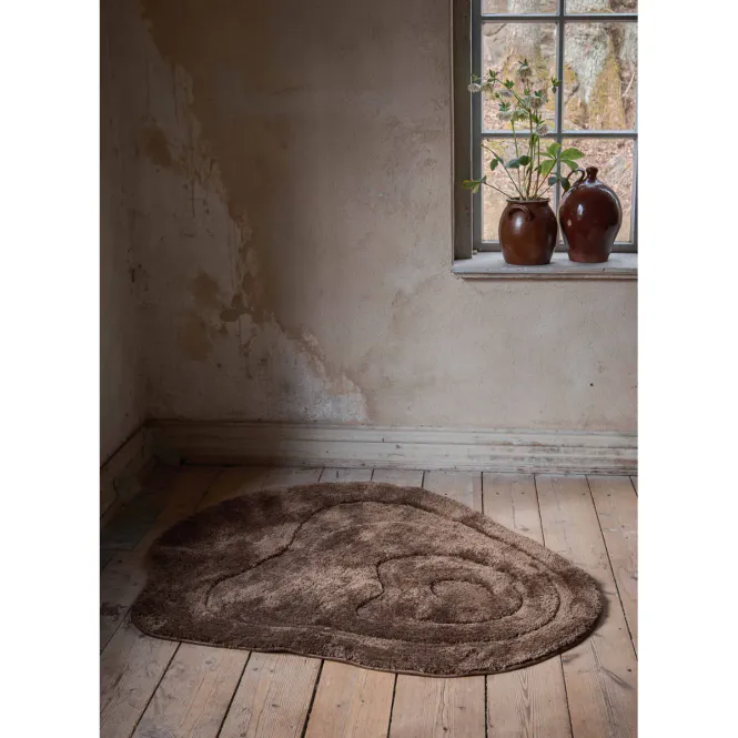 Hovedbilde Baderomsmatte Ross Brun 60*90cm