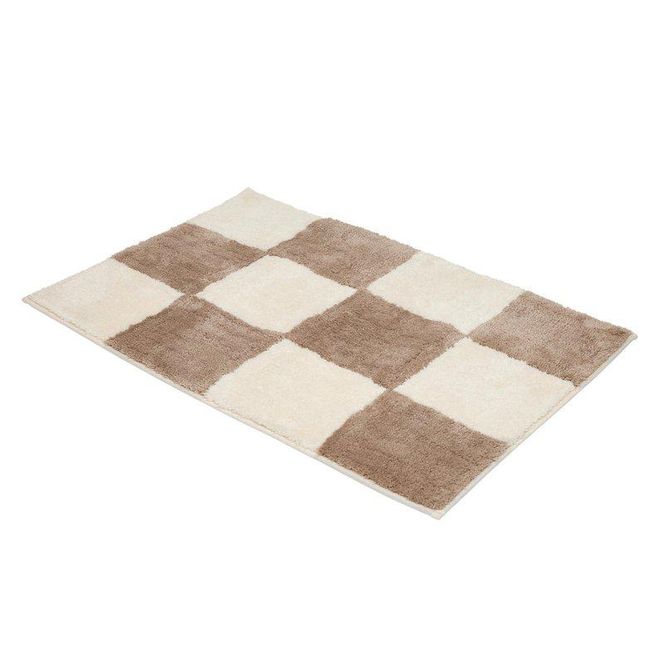 Hovedbilde Baderomsmatte Chess Beige 60*90cm