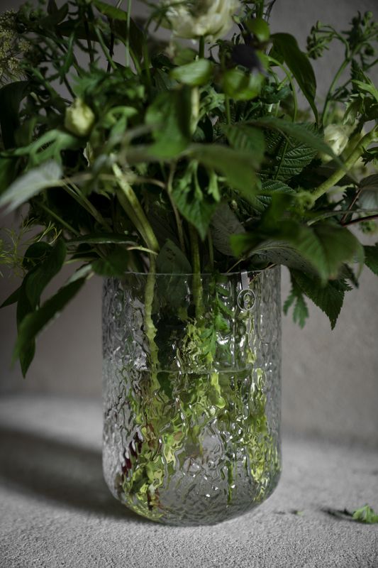 Ernst vase i mønstret struktur 18cm