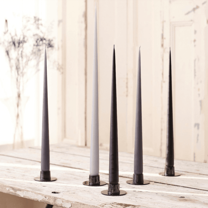 Hovedbilde Ester & Erik Lysestake Small Børstet sort 2pk