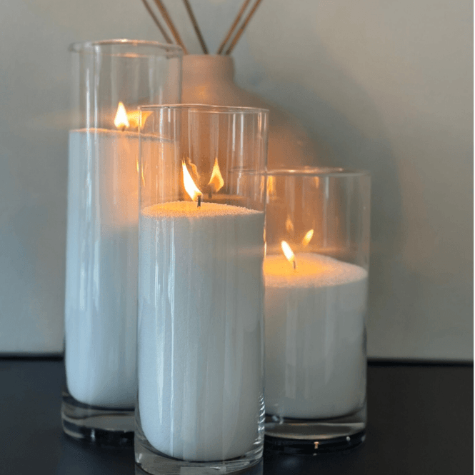 Hovedbilde Light your event Pudderlys 750gr Hvit