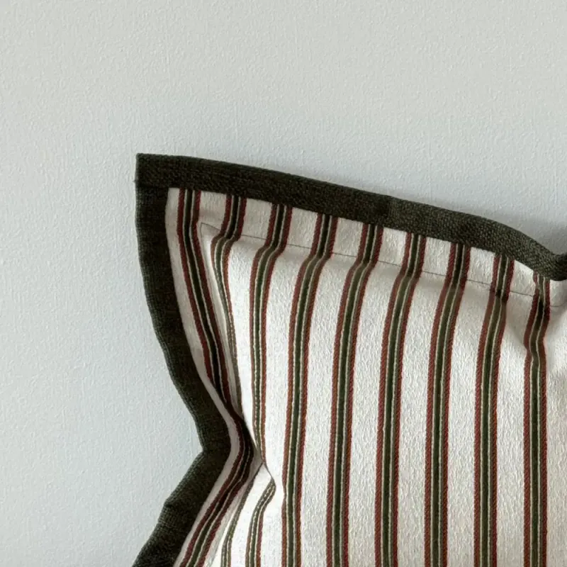 Fleur Putetrekk Terracotta Striper 30*50cm