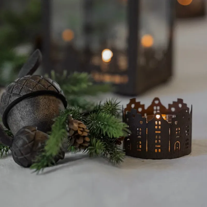 Sögne Nøtt Rustikk brun Small