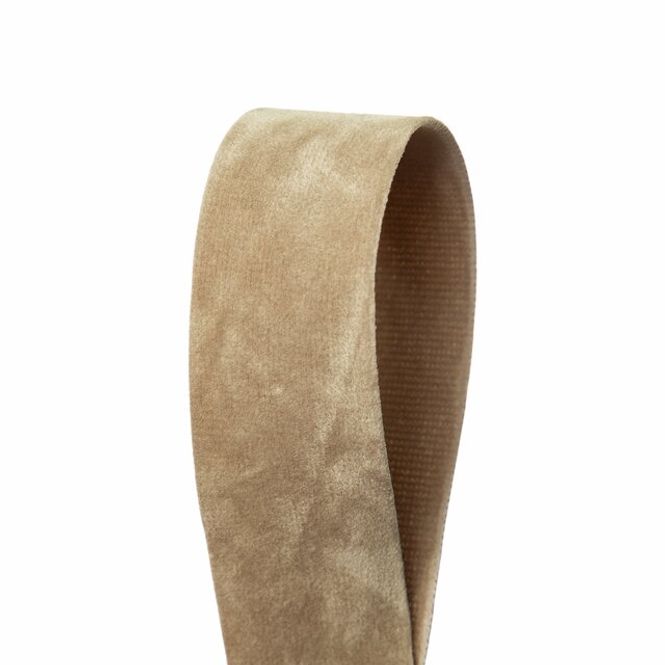Hovedbilde Velourbånd Beige 7m