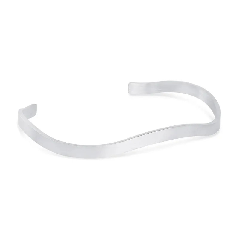 Dajana - Bangle Bracelet Stainless Steel - Silver