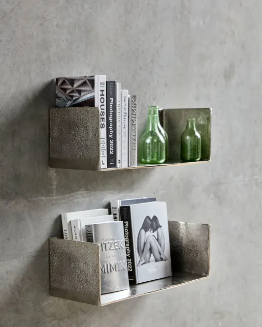 Hovedbilde Boxie hylle Silver finish