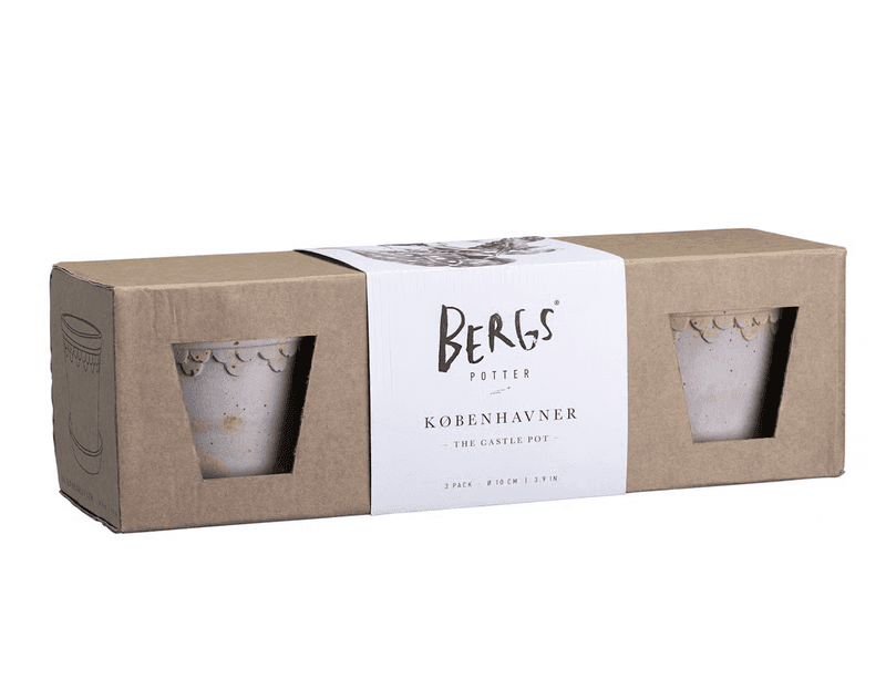 Bergs Københavner Rosa 10cm 3pk